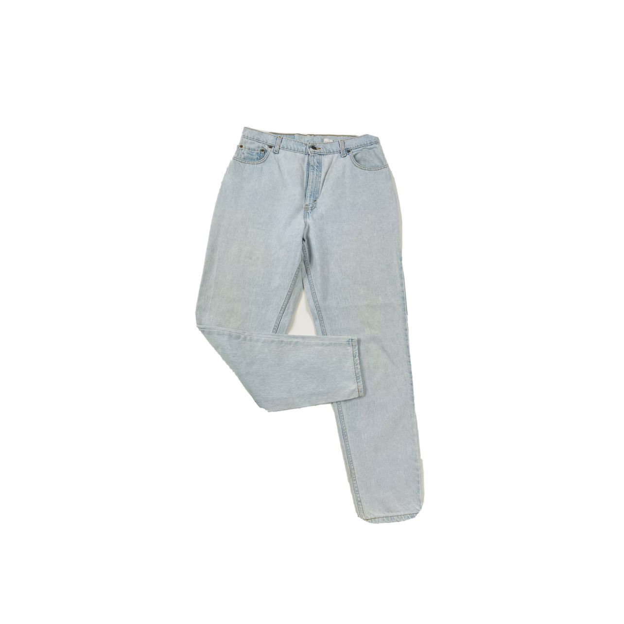 Vintage 90s Levis 551 Relaxed Fit Taper Leg Jeans USA Womens 16 Long
