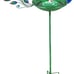 Peacock Decorative Birdbath for Outside Garden Yard, 43.3” Metal Bird Bath