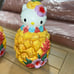 Hello Kitty pineapple cookie jar