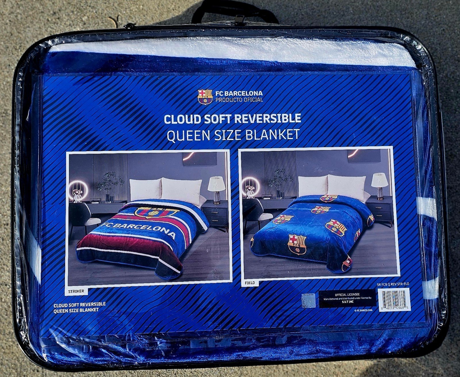 FC BARCELONA QUEEN SIZE BLANKET