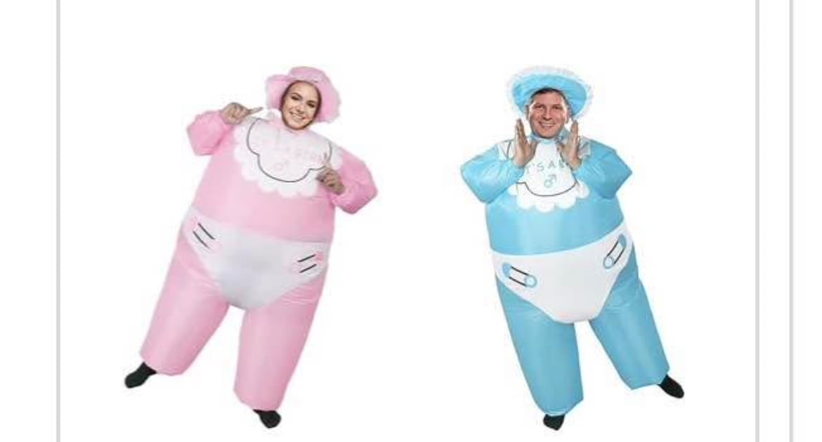 Girl n boy inflatable