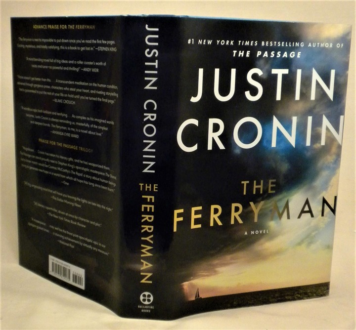 SIGNED, The Ferryman, Justin Cronin, First Edition, First Printing, New