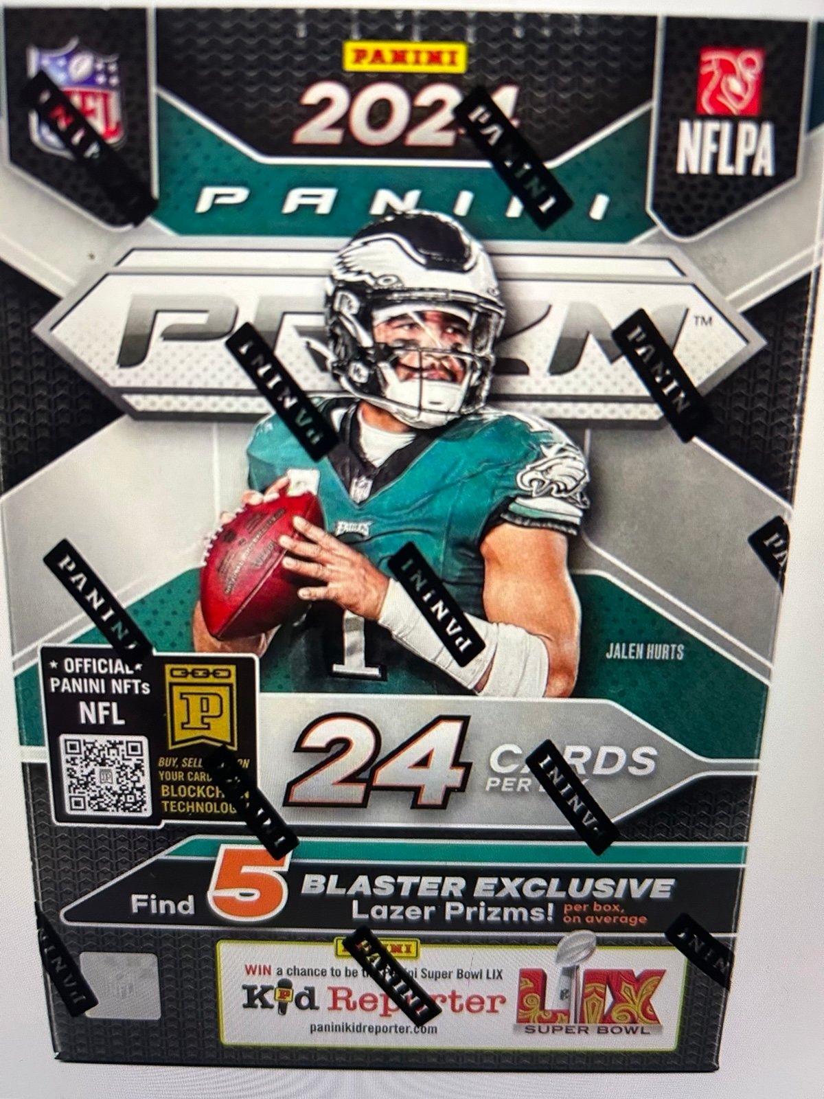 2024 Panini Prizm Football 6-Pack Blaster Box (Lazer Prizms!)