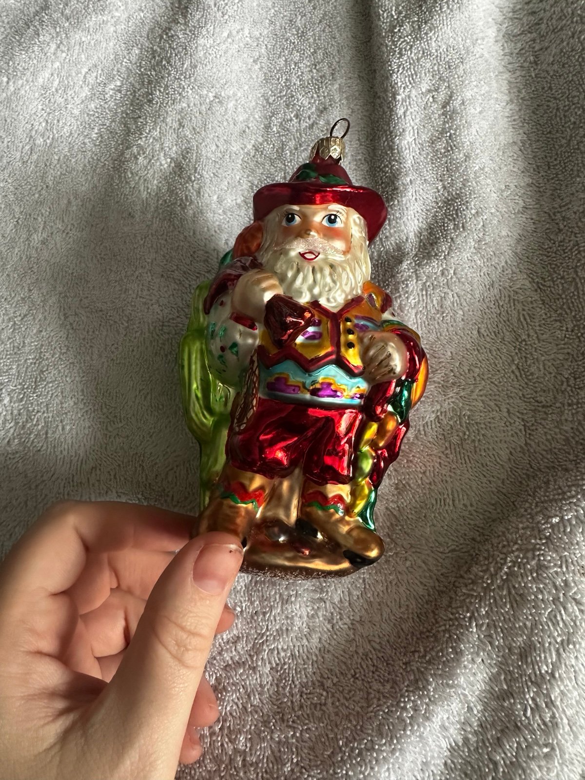 Christopher Radko Cowboy Santa