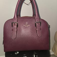 Kate Spade Purse Burgundy color