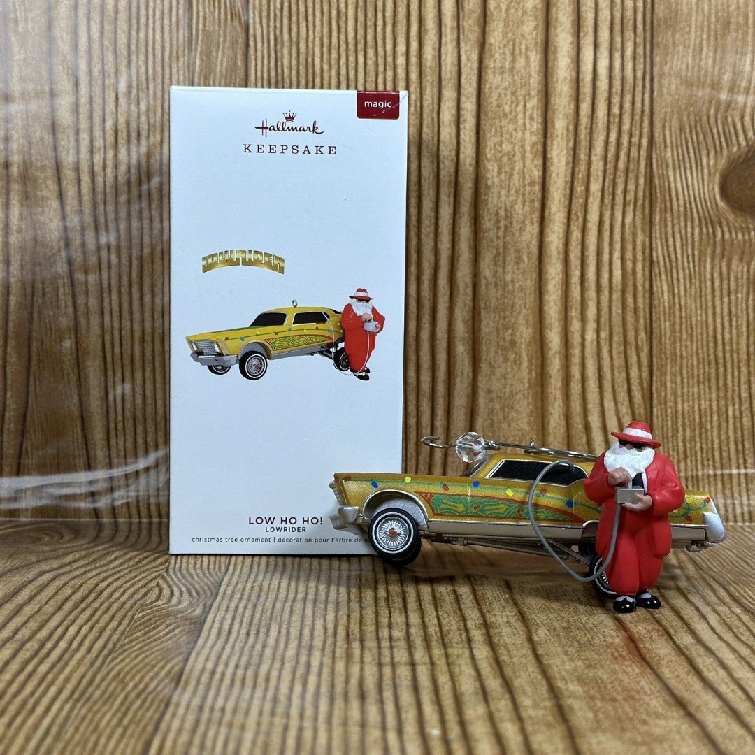 Hallmark Keepsake Ornament Low Ho Ho! Lowrider Santa Magic Music by War 2019