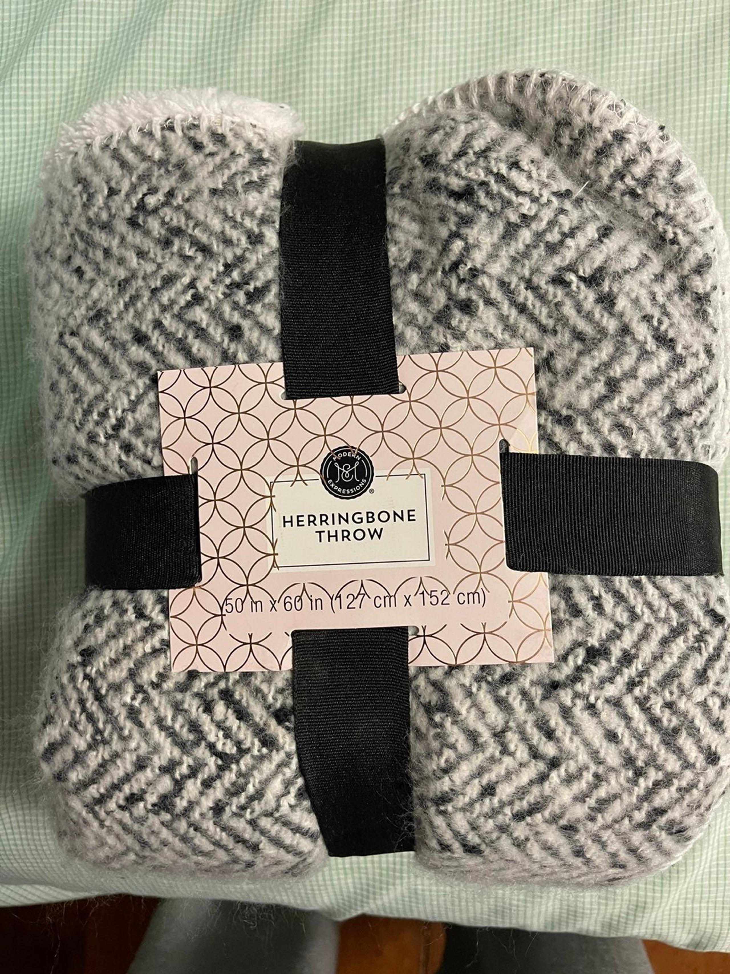 Sherpa throw blanket