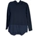 NEW Athleta Gallery Hoodie Top Long Sleeve Drawstring Waist Black Size Large