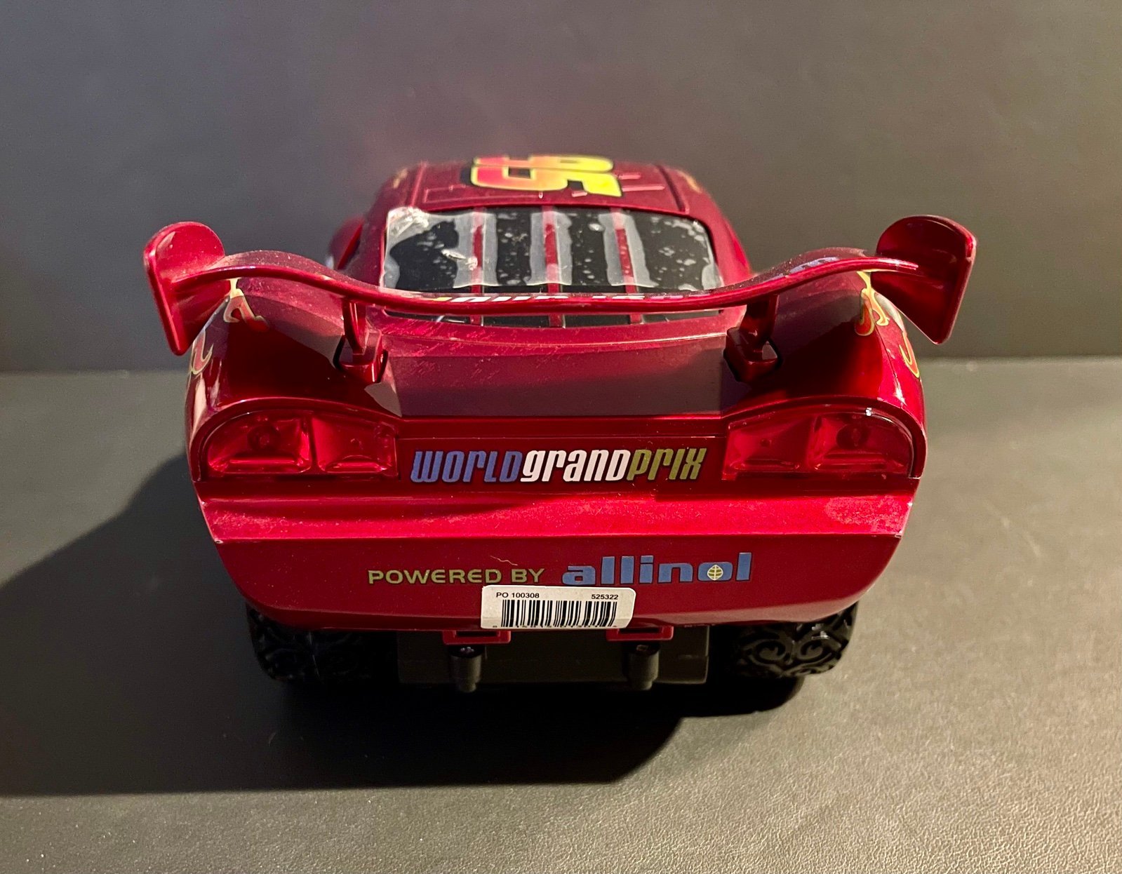 Disney RC Ridemakerz Metallic Lightning McQueen