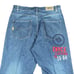 Enyce Baggy Y2K Style Embroidered Hip Hop Skater Jeans Sz 40 (40x34)