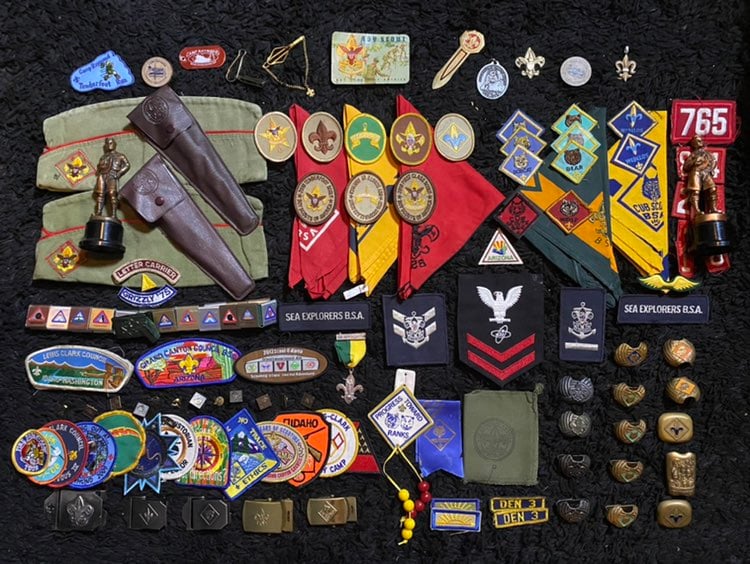 Boy scout collectables