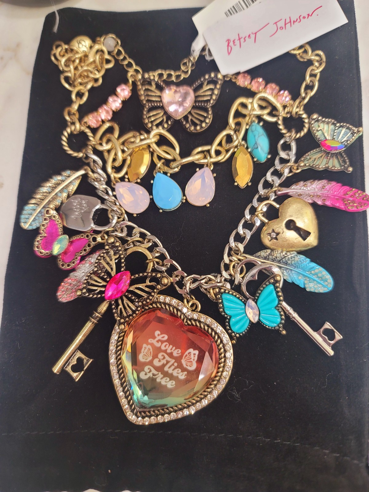 Betsy johnson necklace