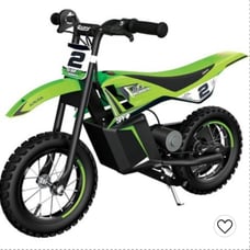 Razor SX125 12V(100W) McGrath Dirt Electric Bike - Green