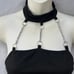 Black halter top