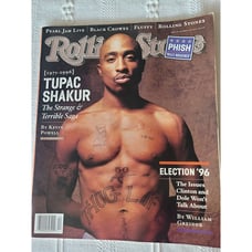 Rolling Stones Tupac Shakur Old school October 31, 1996 Featuring Tupac Shakur (