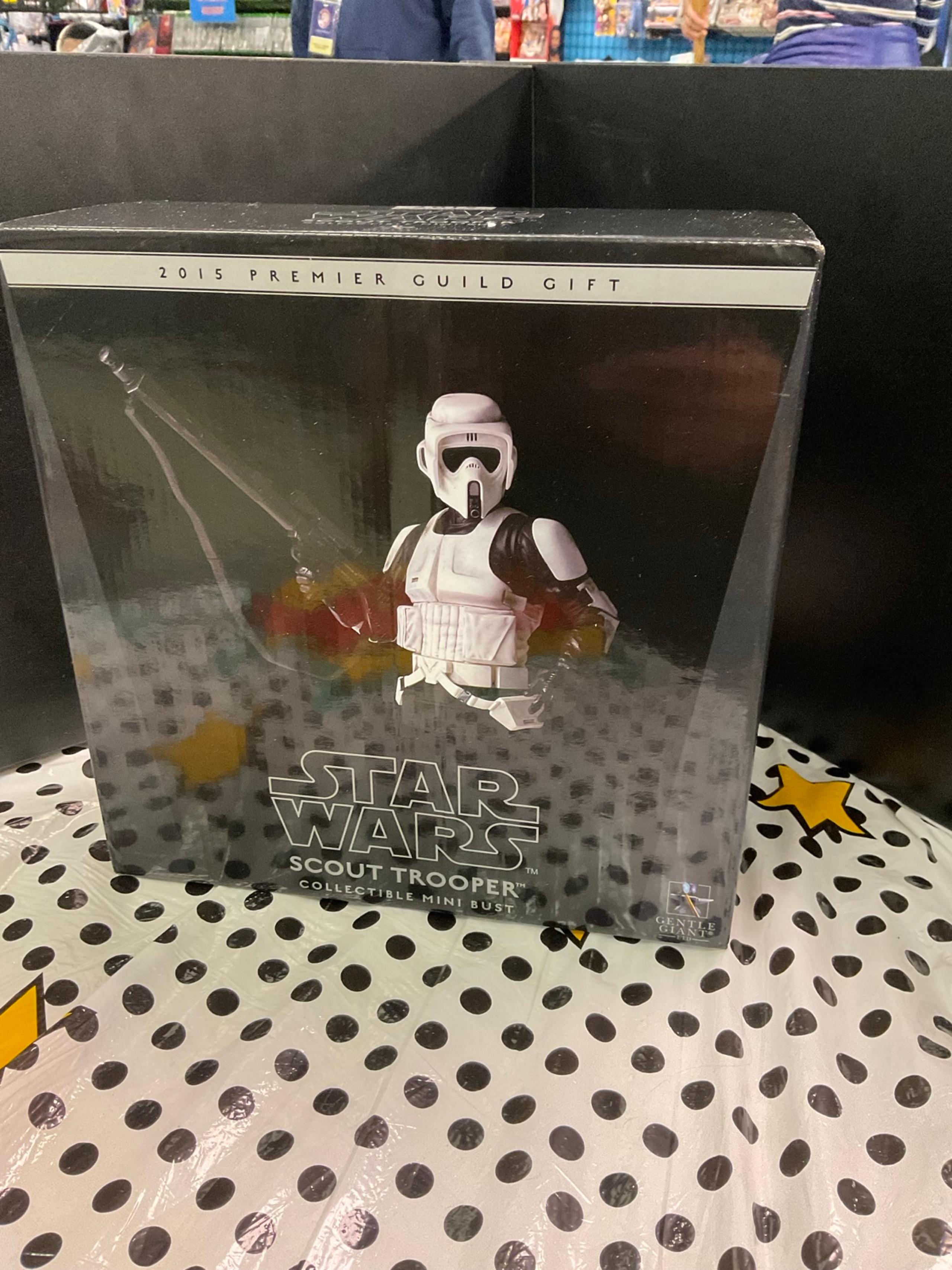 GENTLE GIANT STAR WARS RETURN OF THE JEDI SCOUT TROOPER 1/6 MINI BUST PGM 2015