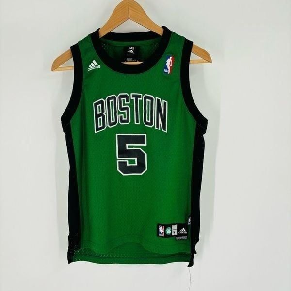 Adidas Boston Kevin Garnett Basketball Jersey Green Mens Size Medium