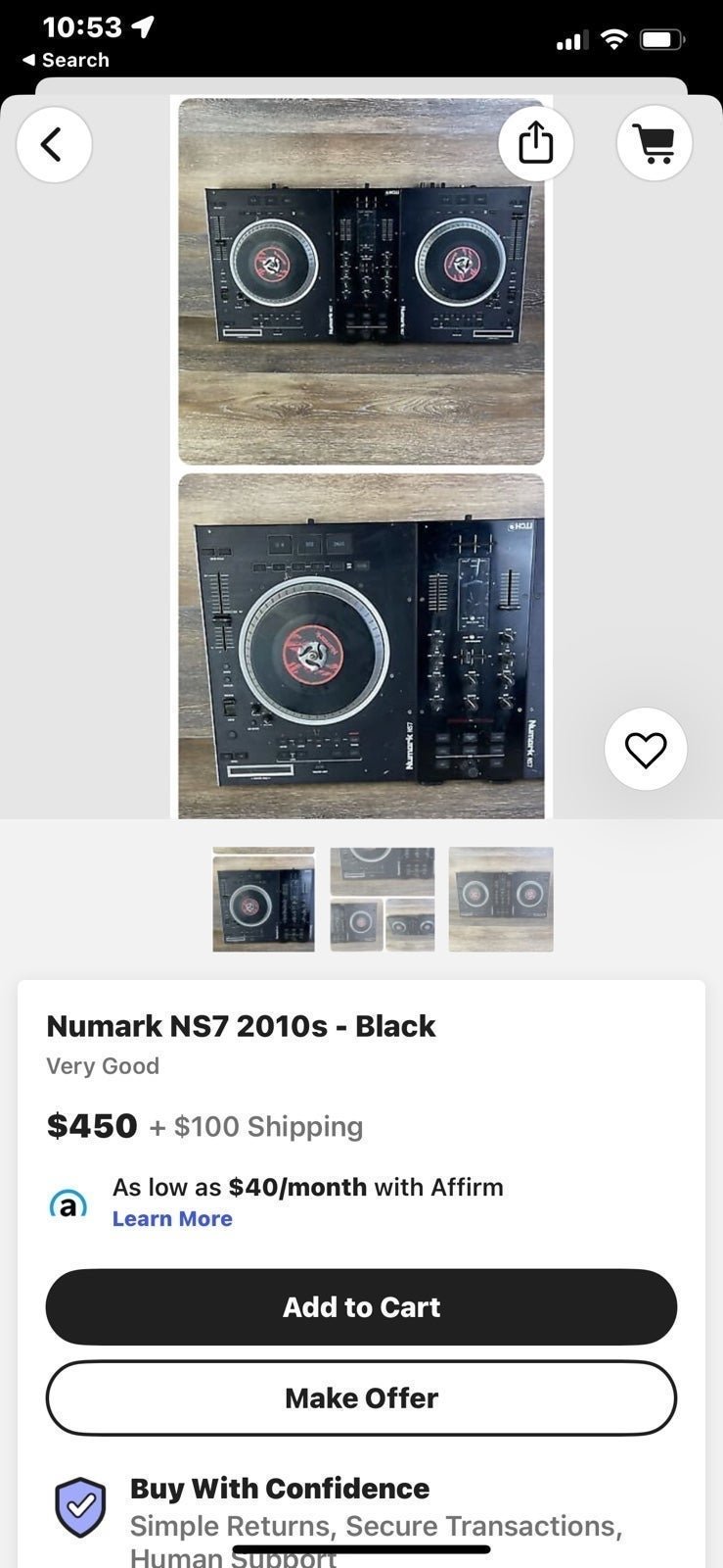 Numark NS7 with MacBook Pro & Serato Dj Pro