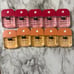 b pure hand sanitizer 5 salted caramel and 5 caramel apple