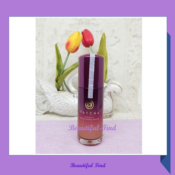 Tatcha Violet-C Brightening Serum (20% Vitamin C + 10% AHAs) -30ml/1oz New