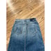 MOTHER The Swooner Straight A Chew Midi Skirt Cowboys Don't Cry Size 26