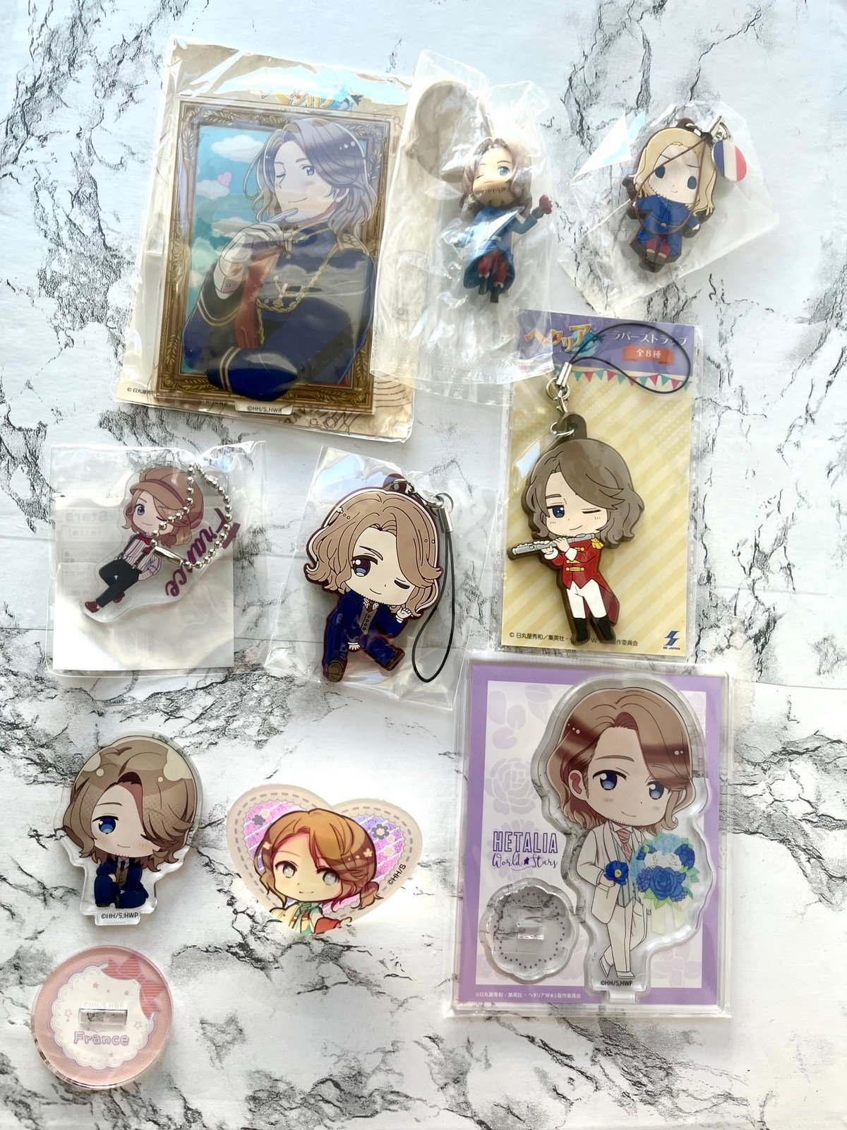 Hetalia France Merch Collection