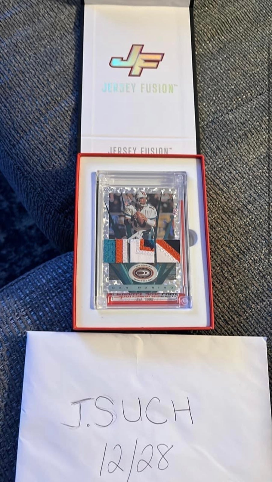 Dan Marino triple patch 1/5 Jersey Fusion