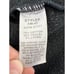 Hard Tail Forever Tie Waist Hooded Cardigan Women Small Long Sleeve Black Fleece
