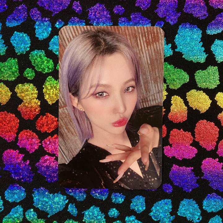(g)i-dle i burn soyeon mymusictaste photocard