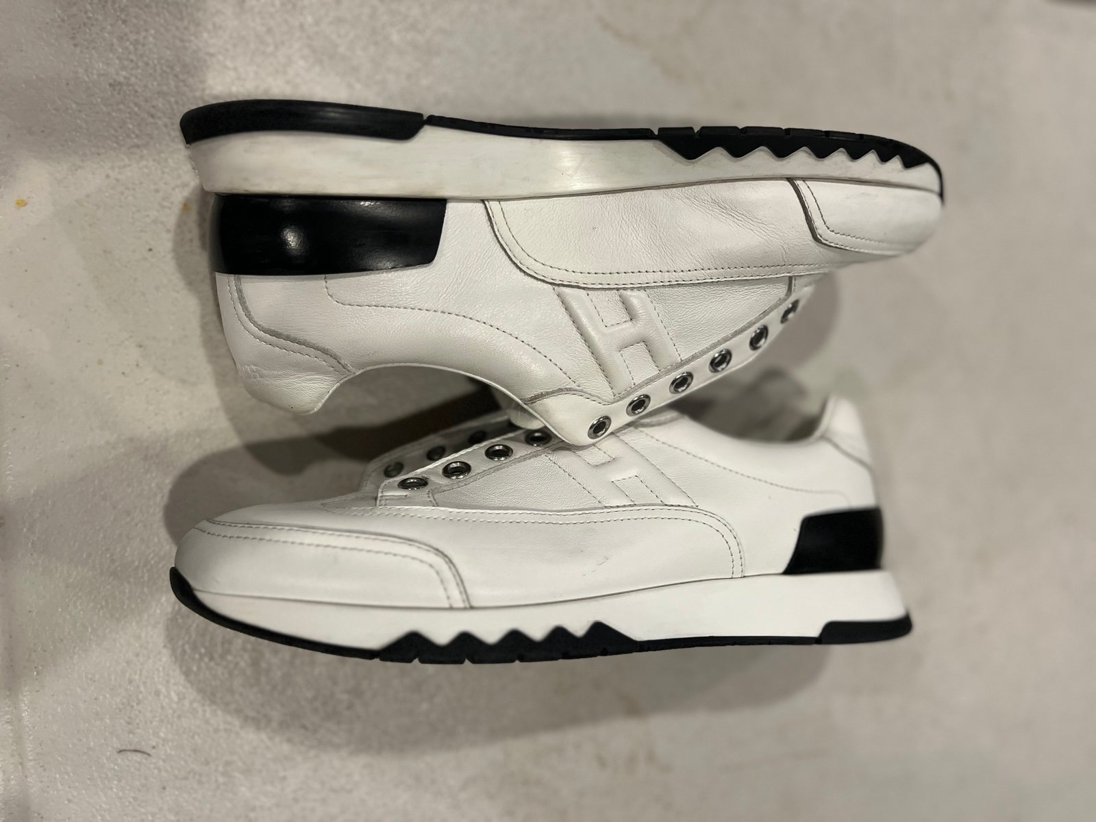 Hermes designer Trail trainers shoes