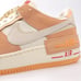 Nike Air Force 1 Shadow Athletic Lace Up Shoe Womens Size 11.5 DM8157-700 White