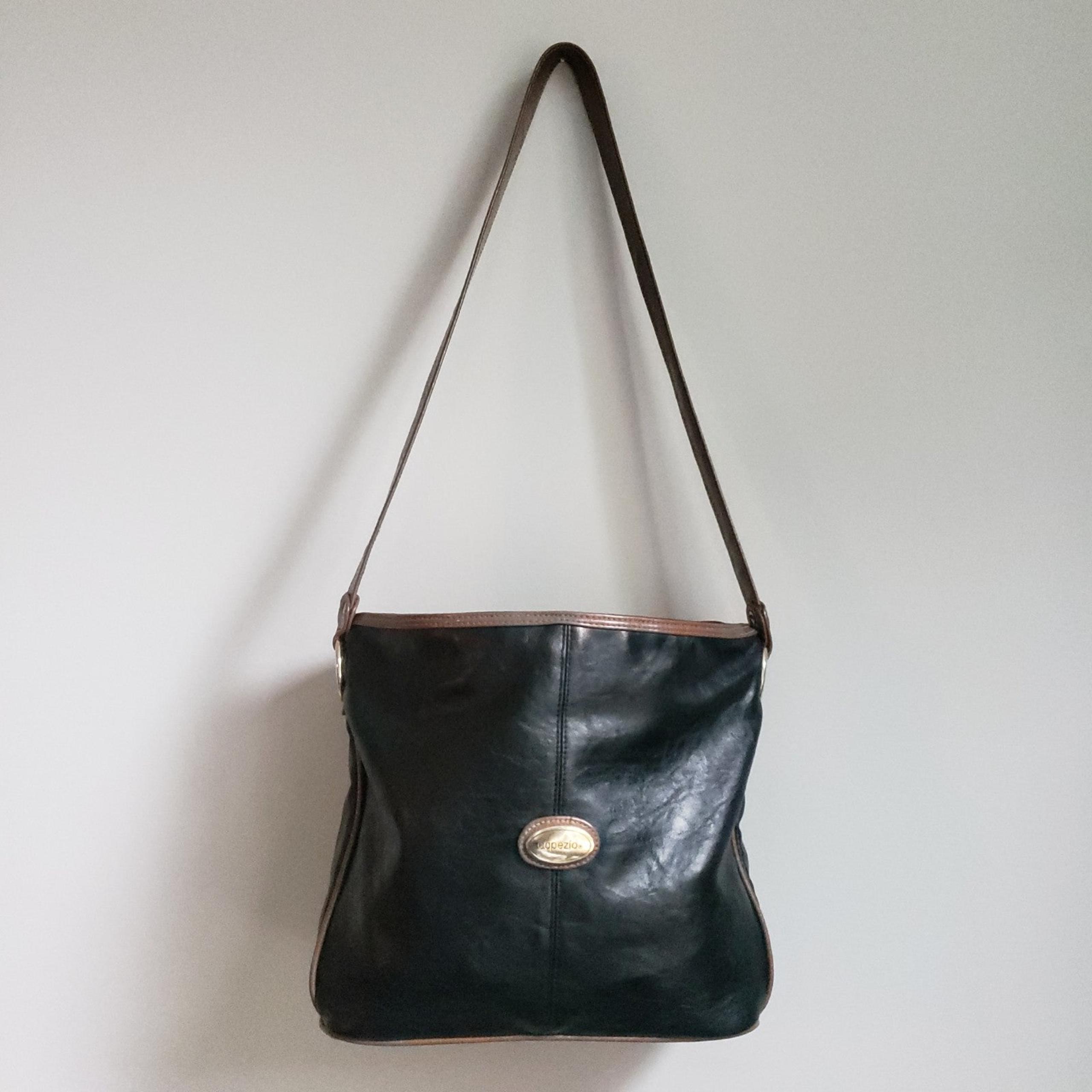 Capezio | Vintage Black Brown Purse