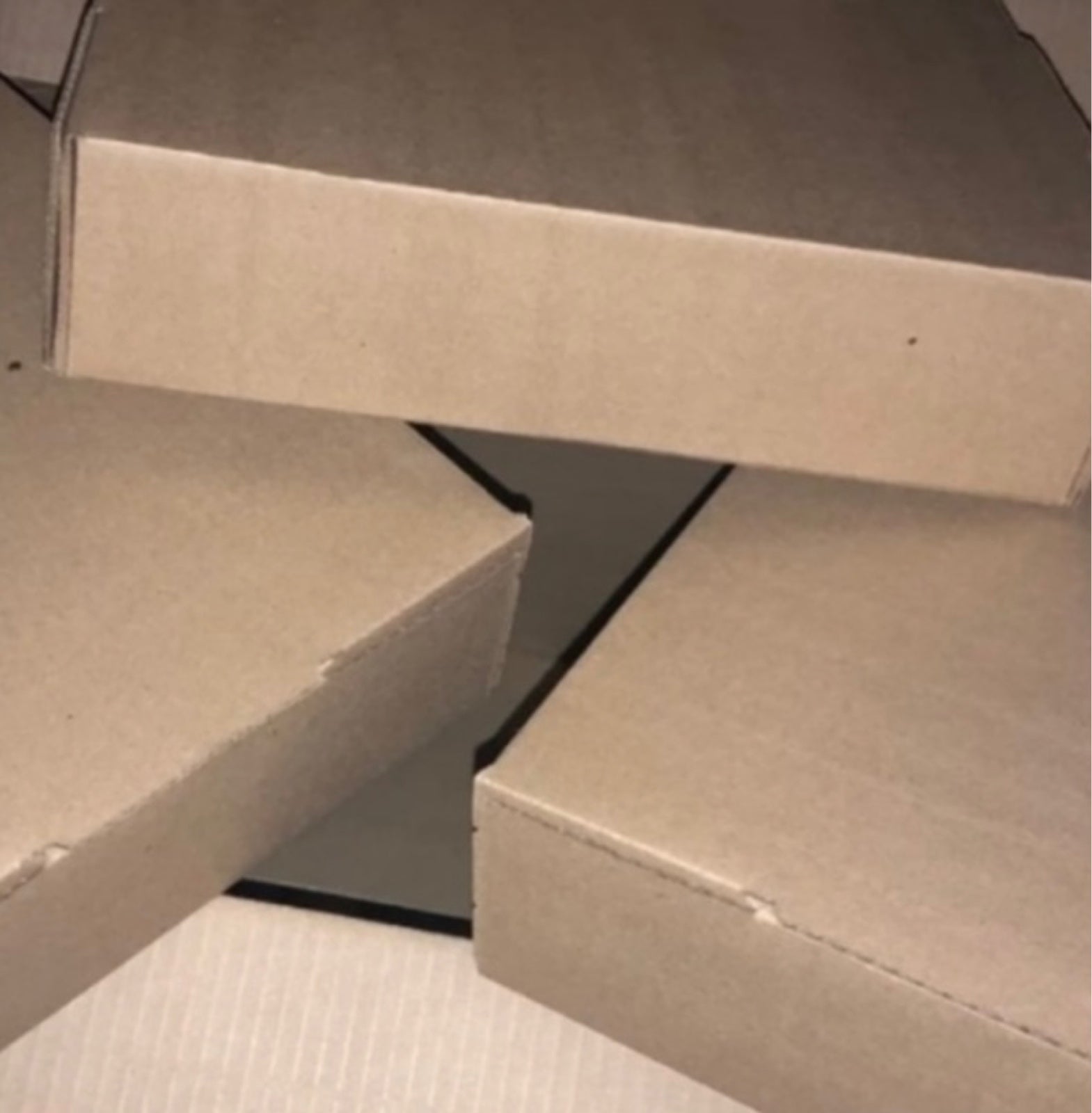 500 Pieces 9” X 6” X 3 Corrugated Security Shipping Box
