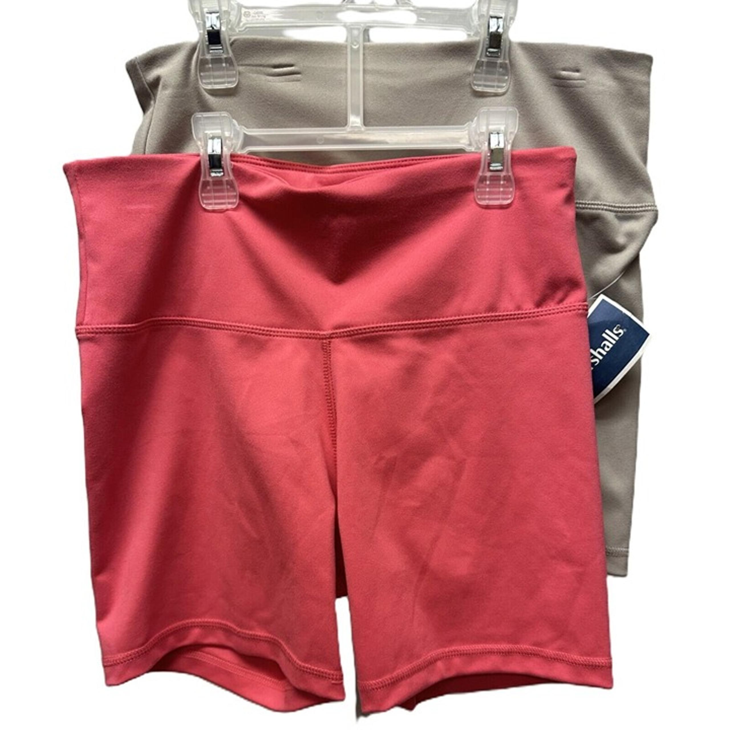 Jockey Womens Ladies Lot 2 Moisture Wicking Pull Up Athletic Biker Shorts Sz S