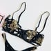 32C MEDIUM Victoria’s Secret black bra set