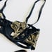 32C MEDIUM Victoria’s Secret black bra set