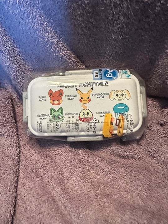 Pokemon face Skater Bento Lunch Box (17.92 oz) 530ml Nintendo Japan