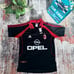 Ac Milan 2002/03 Vintage Soccer Jersey Adidas Retro football shirt Size M Black