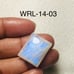 Rainbow Moonstone Rectangle Shape Cabochon-WRL-14-03