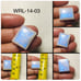 Rainbow Moonstone Rectangle Shape Cabochon-WRL-14-03