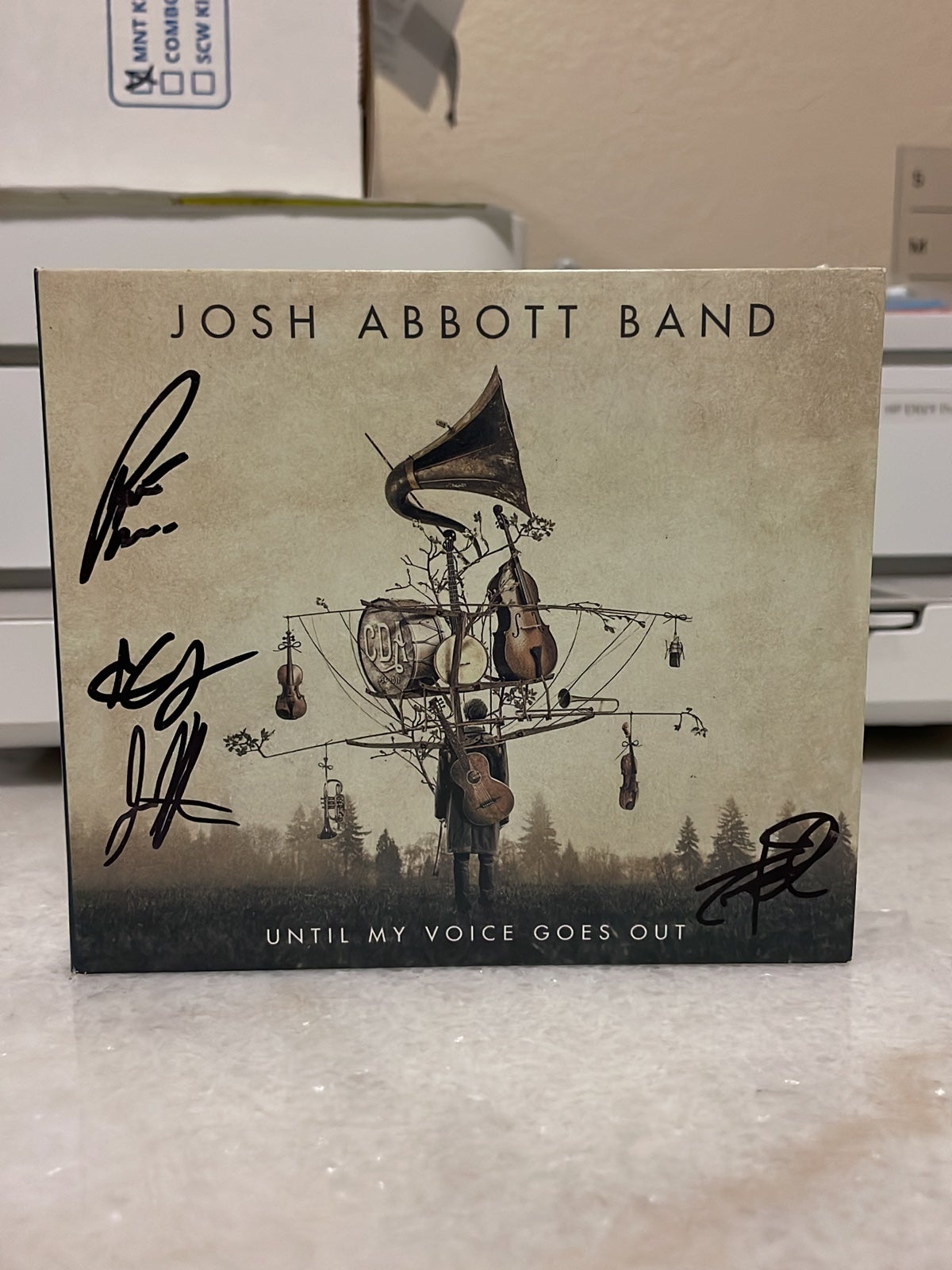 Signed Josh Abbott Band CD