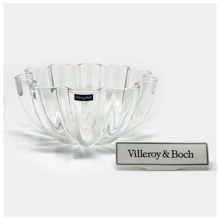 Large Villeroy & Boch Crystal Center Bowl