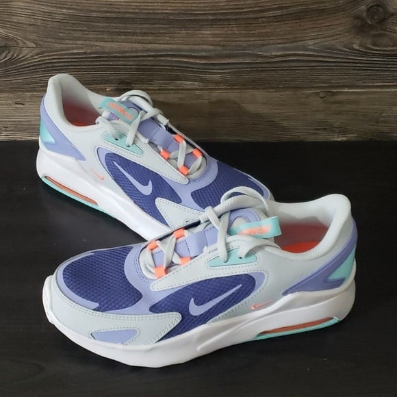 New Nike Air Max Bolt Purple Grey White Sneakers