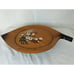 Westland Co Plastic MCM Painted Floral Sectional Serving Dish Made In Japan