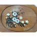 Westland Co Plastic MCM Painted Floral Sectional Serving Dish Made In Japan