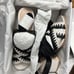 PLV Pour La Victoire Anisa Leather Ankle Wrap Heel Sandals Size 6