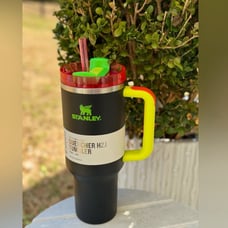 Stanley black neon tumbler 40 oz