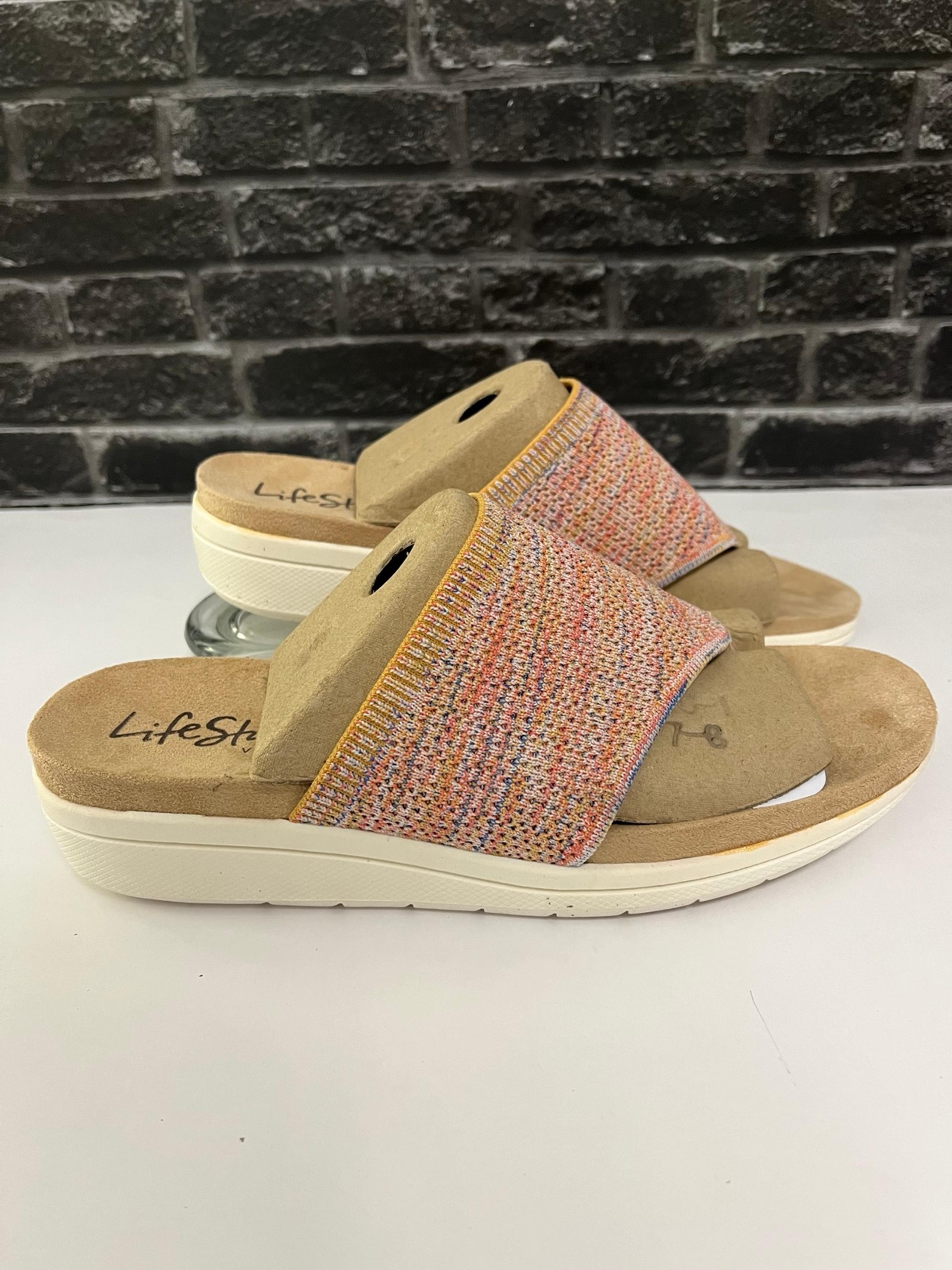Lifestride Poolslide Thong Sandal size 8 1/2 W