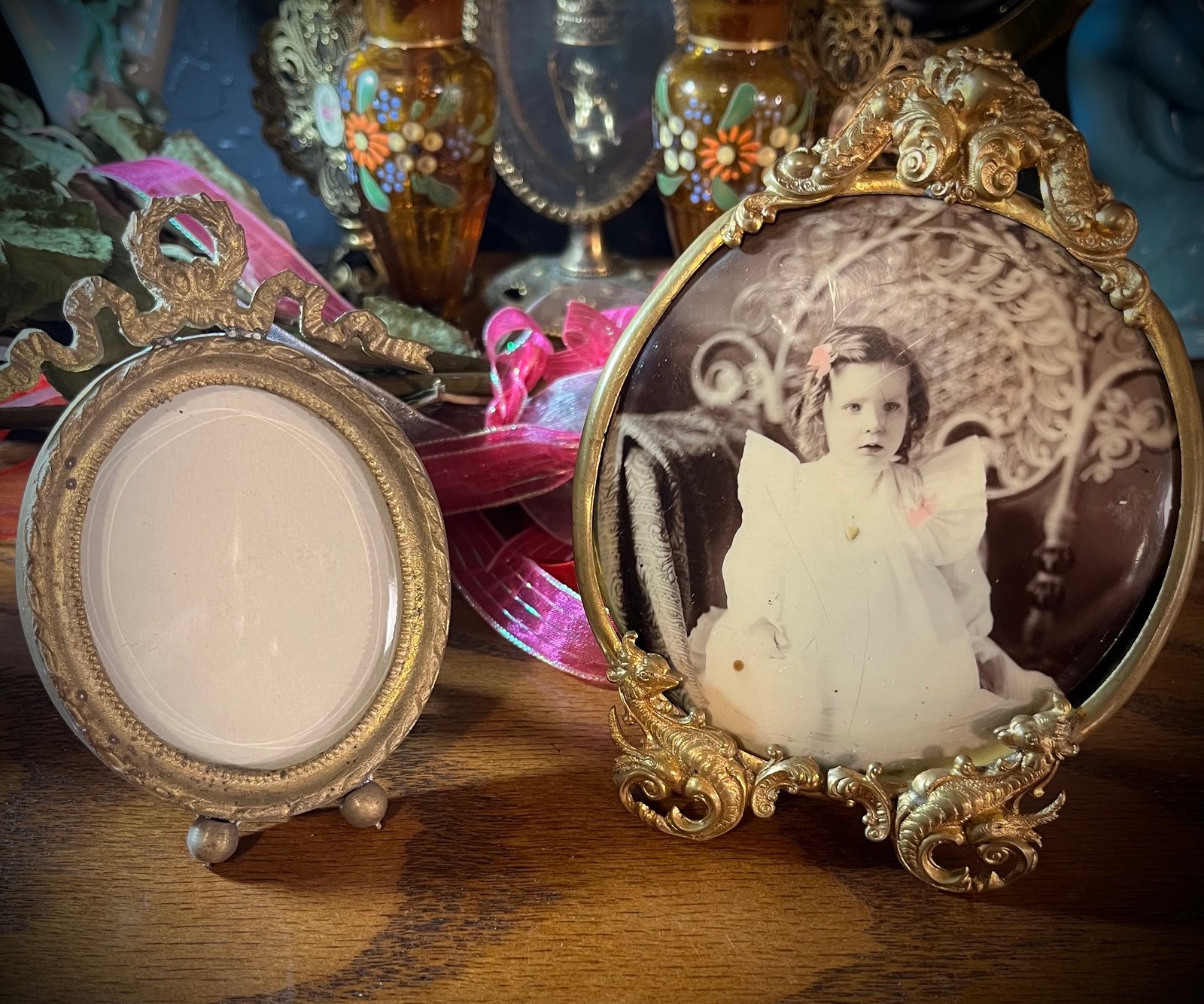Antique picture frames