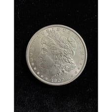 1900 Morgan Silver Dollar, 1900-P BU, Uncirculated